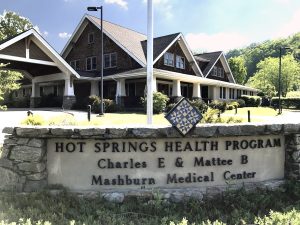 The Hot Springs Health Program building