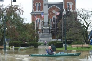 A 2011 flood had a severe impact on Tioga County, including the village of Owego