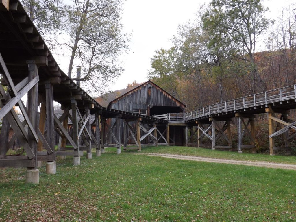 The Pennsylvania Lumber Museum, in Ulysses, is one of Potter County’s tourist attractions.