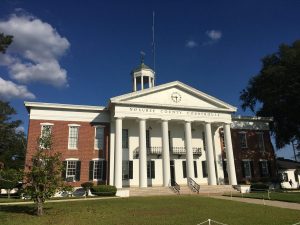 The Noxubee County courthouse.